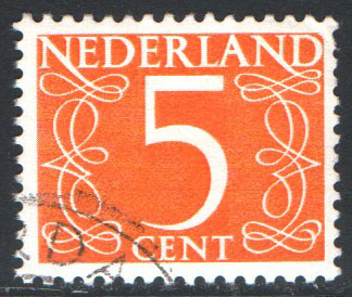 Netherlands Scott 405 Used